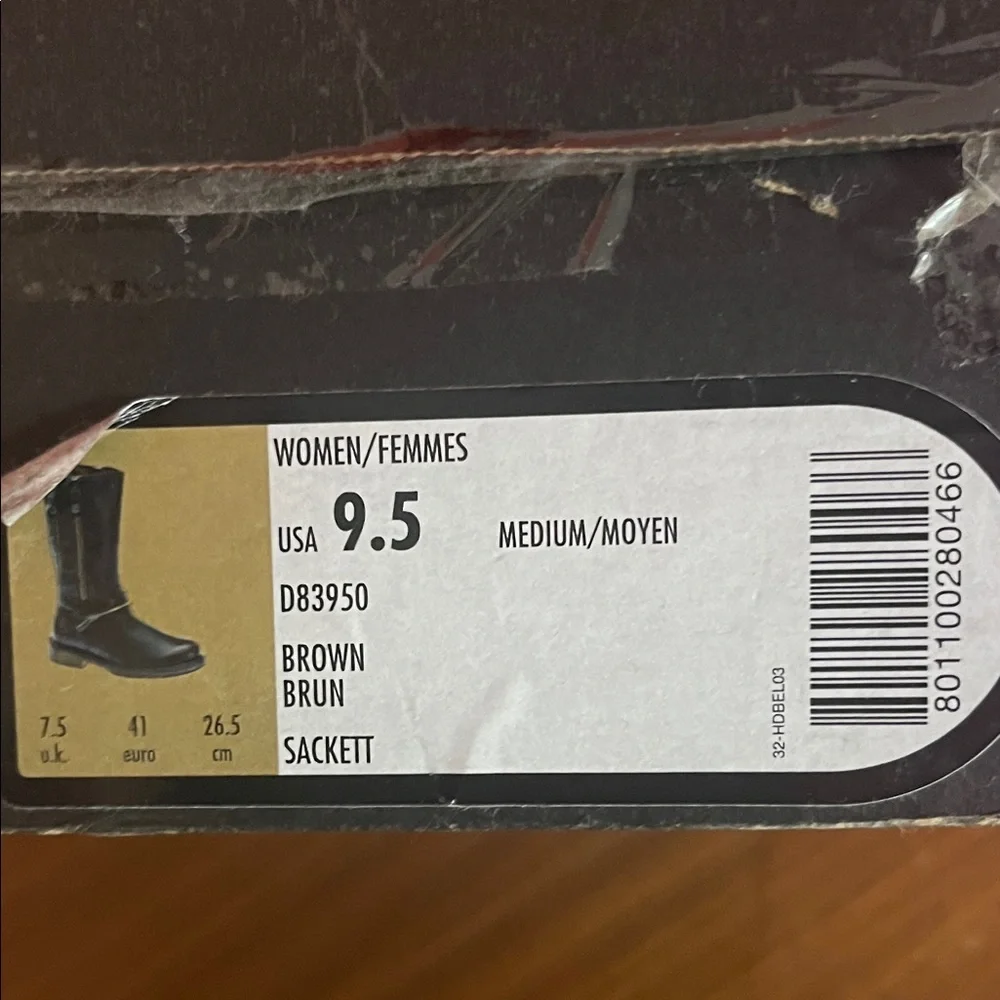 Like new Harley-Davidson Dark Brown Leather Boots - Picture 15 of 16
